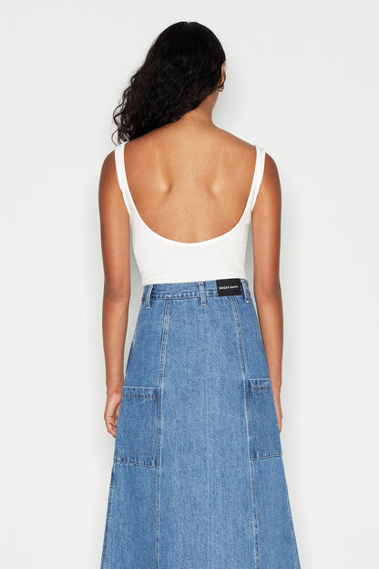Denim Crew Skirt