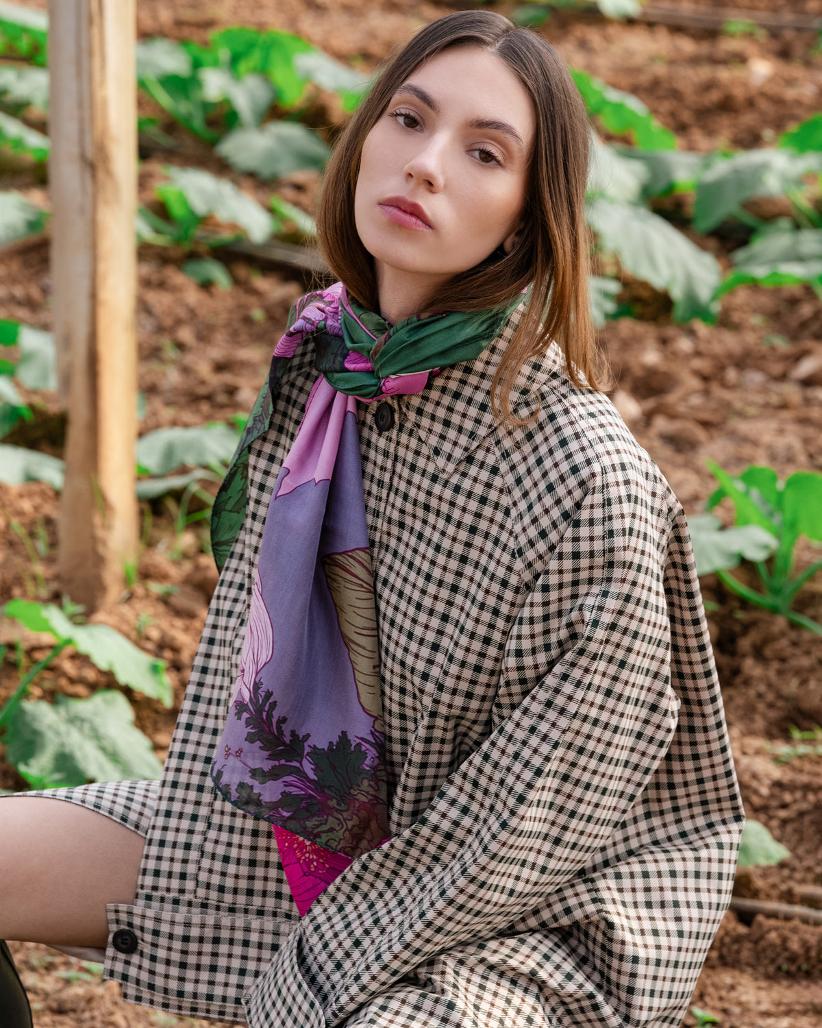 The White Moth Messenger Shawl