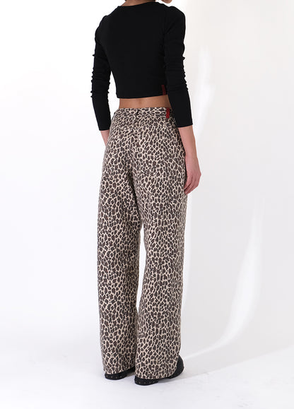 Ermina Beige Leopard