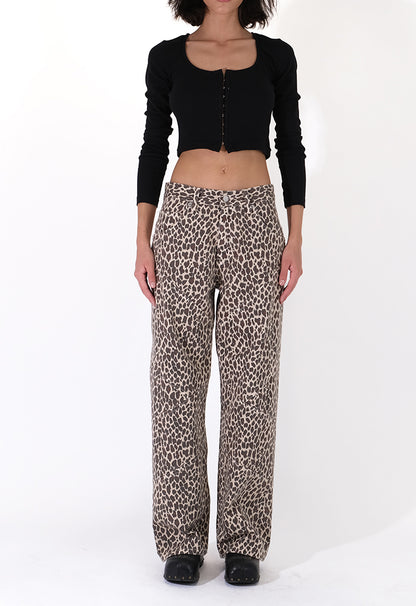 Ermina Beige Leopard
