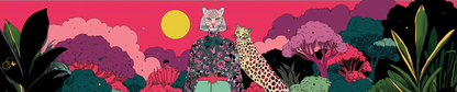 The Cat With Two Shadows Foulard
