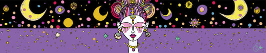 Nzabici the Lunar Creator foulard