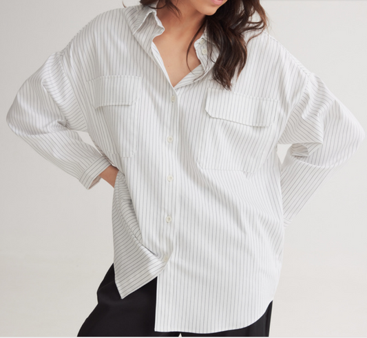 Jack Oversized Striped Shirt