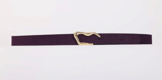 Caprice Mauve Leather Belt