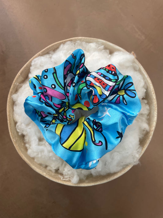 Betelgeuse of Orion silk scrunchy