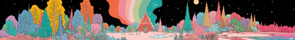 Baba Yoga's Forest Hut Ribbon