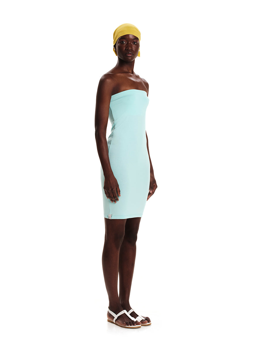 Eco Vital Strapless Mini Dress