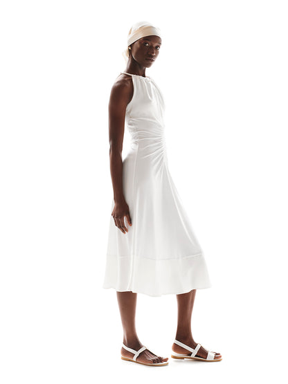 Opal Midi Dress with halter neck