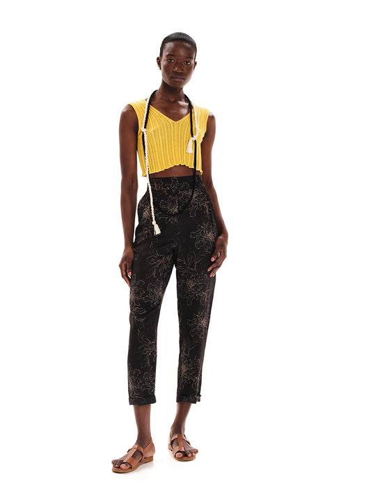 Archetypes Knit Crop Top