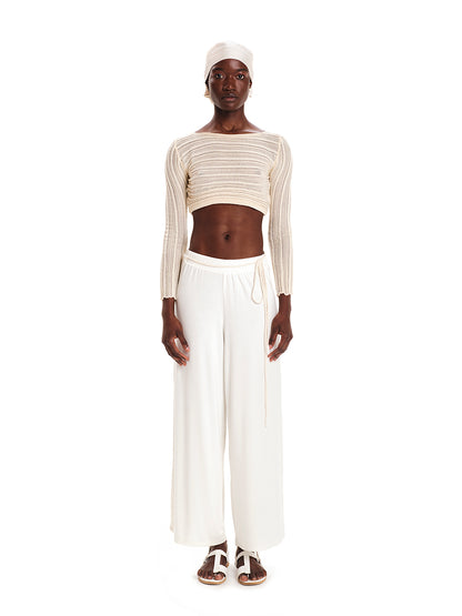 Archetypes Long Sleeve Crop Top