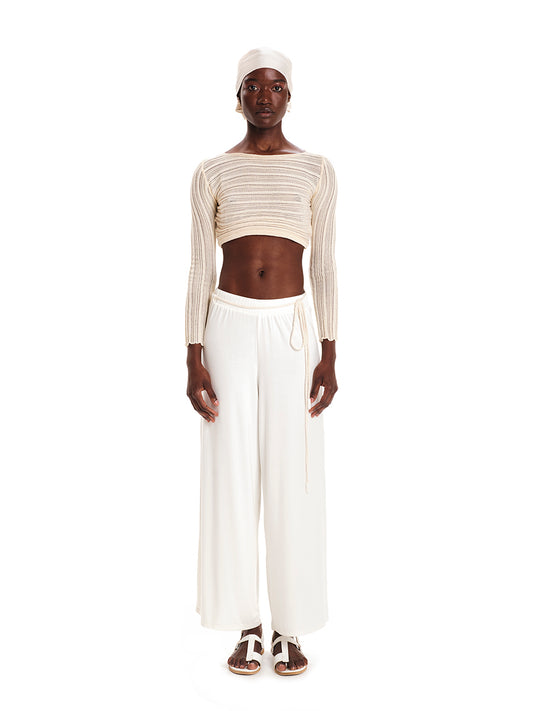 Archetypes Long Sleeve Crop Top