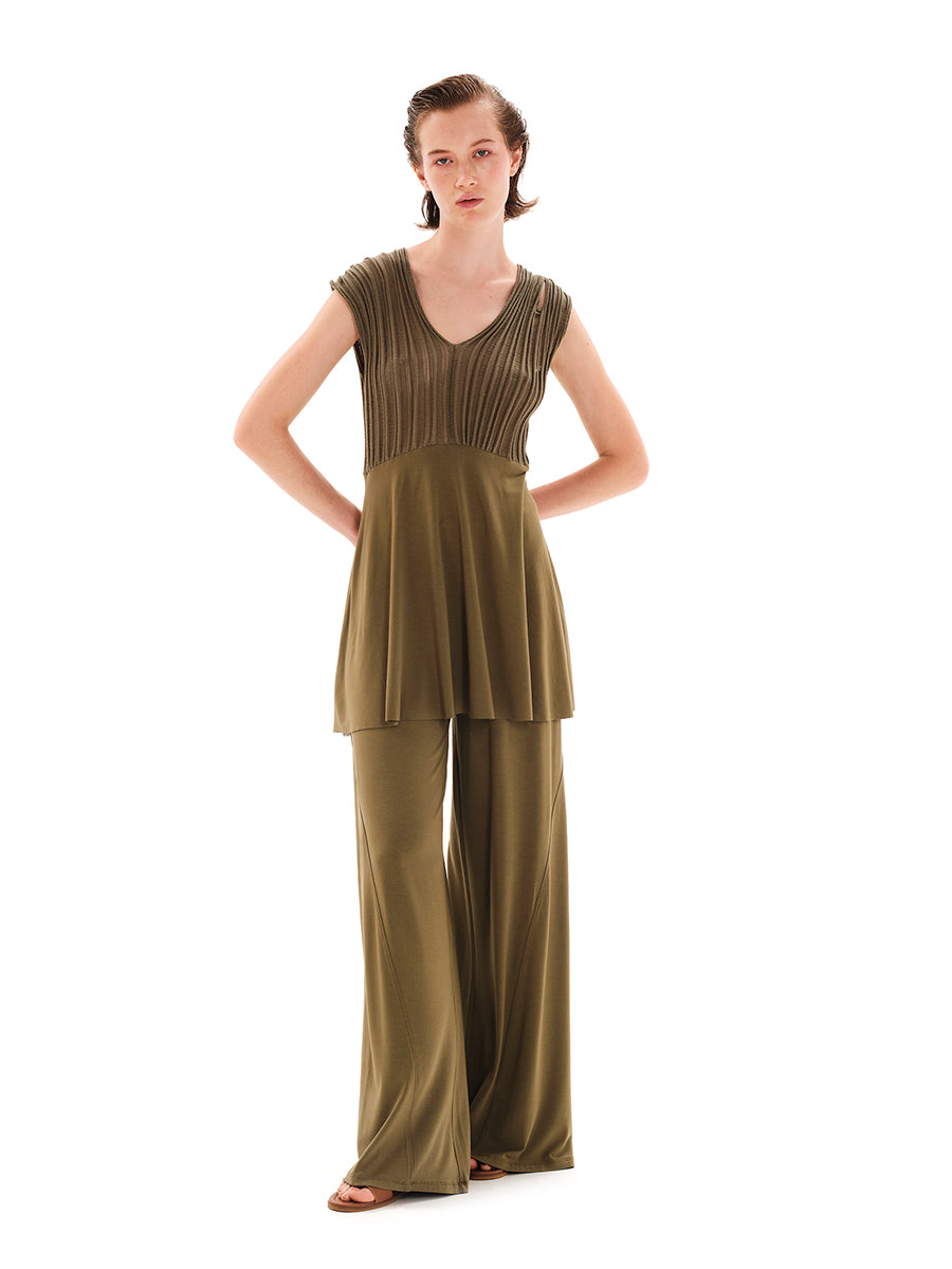 Hybrid Knit Top
