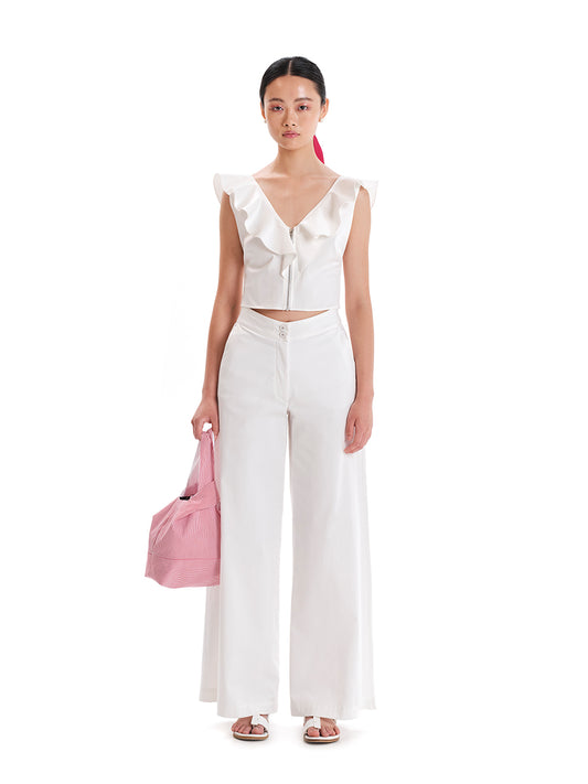 Structured Comfort Trousers