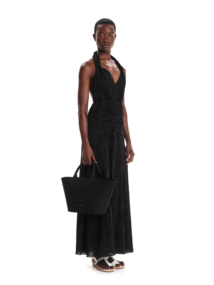 Linen Touch Maxi Dress