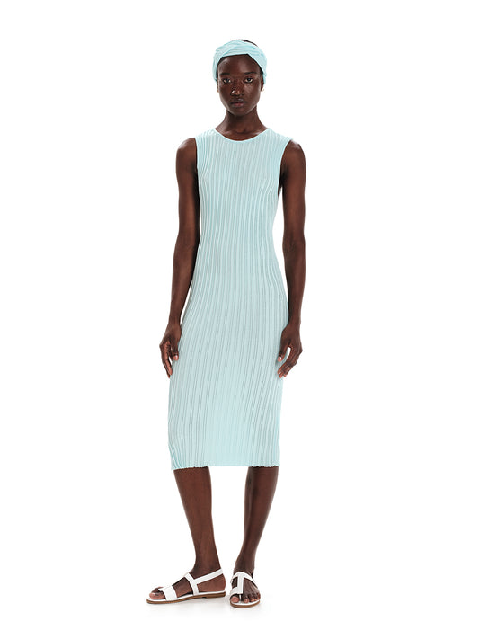 Seashells Sleeveless Midi Dress