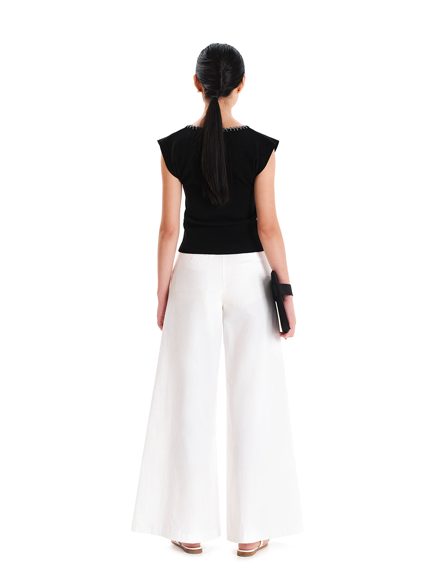 Structured Comfort Trousers