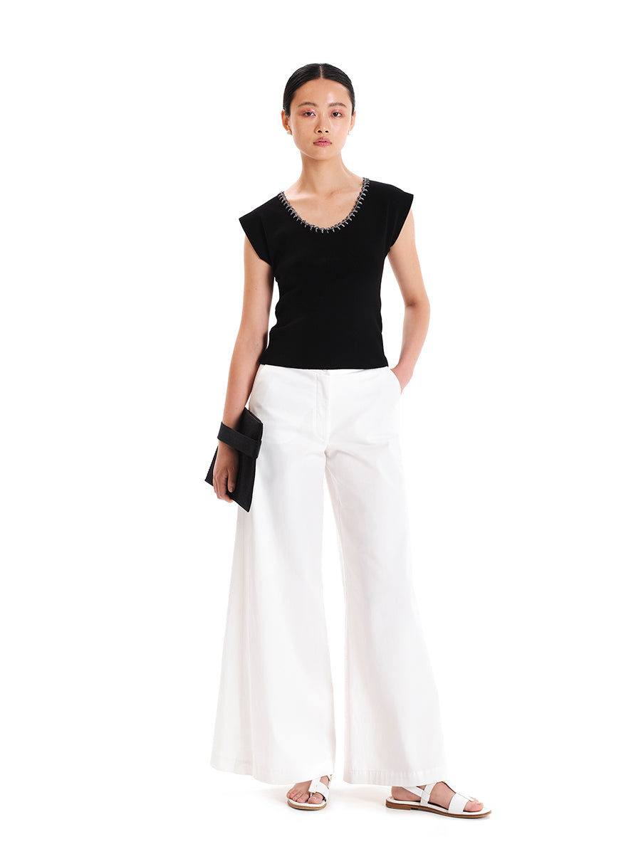 Structured Comfort Trousers