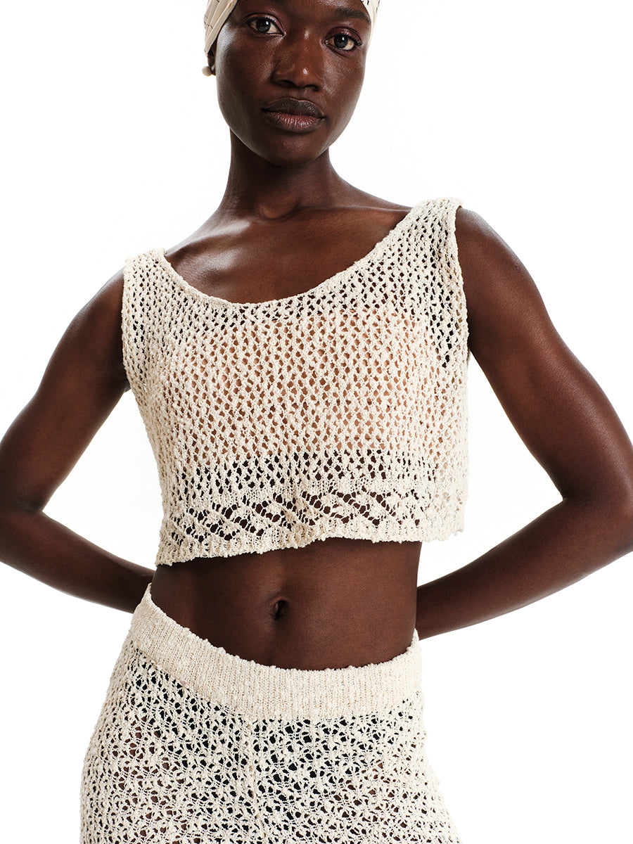 Grunge Romance Crop Top