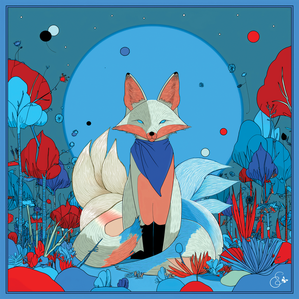 The Nine-Tailed Fox Scarf