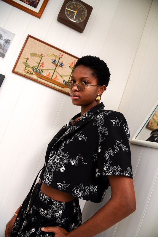 Mi Luv Yuh Crop Blazer