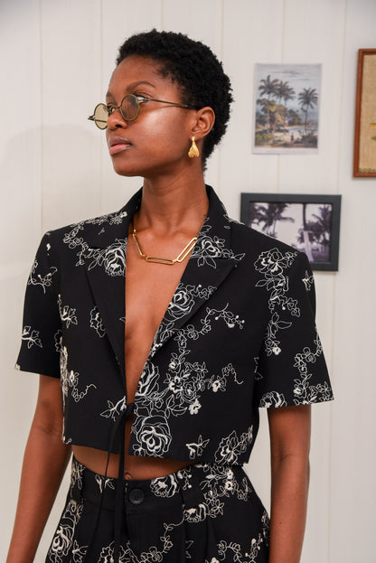 Mi Luv Yuh Crop Blazer