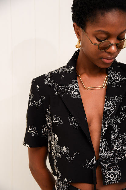 Mi Luv Yuh Crop Blazer