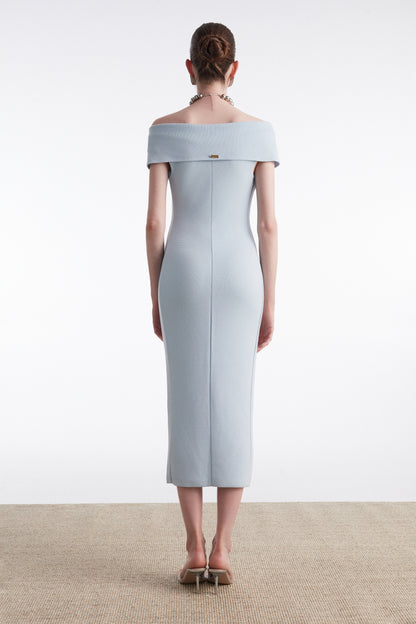 Fine Line Midi Dress
