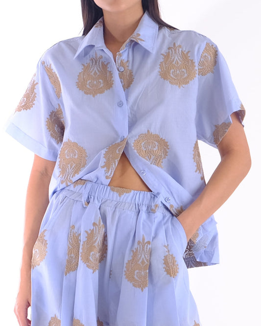 Nika Shirt Flowers