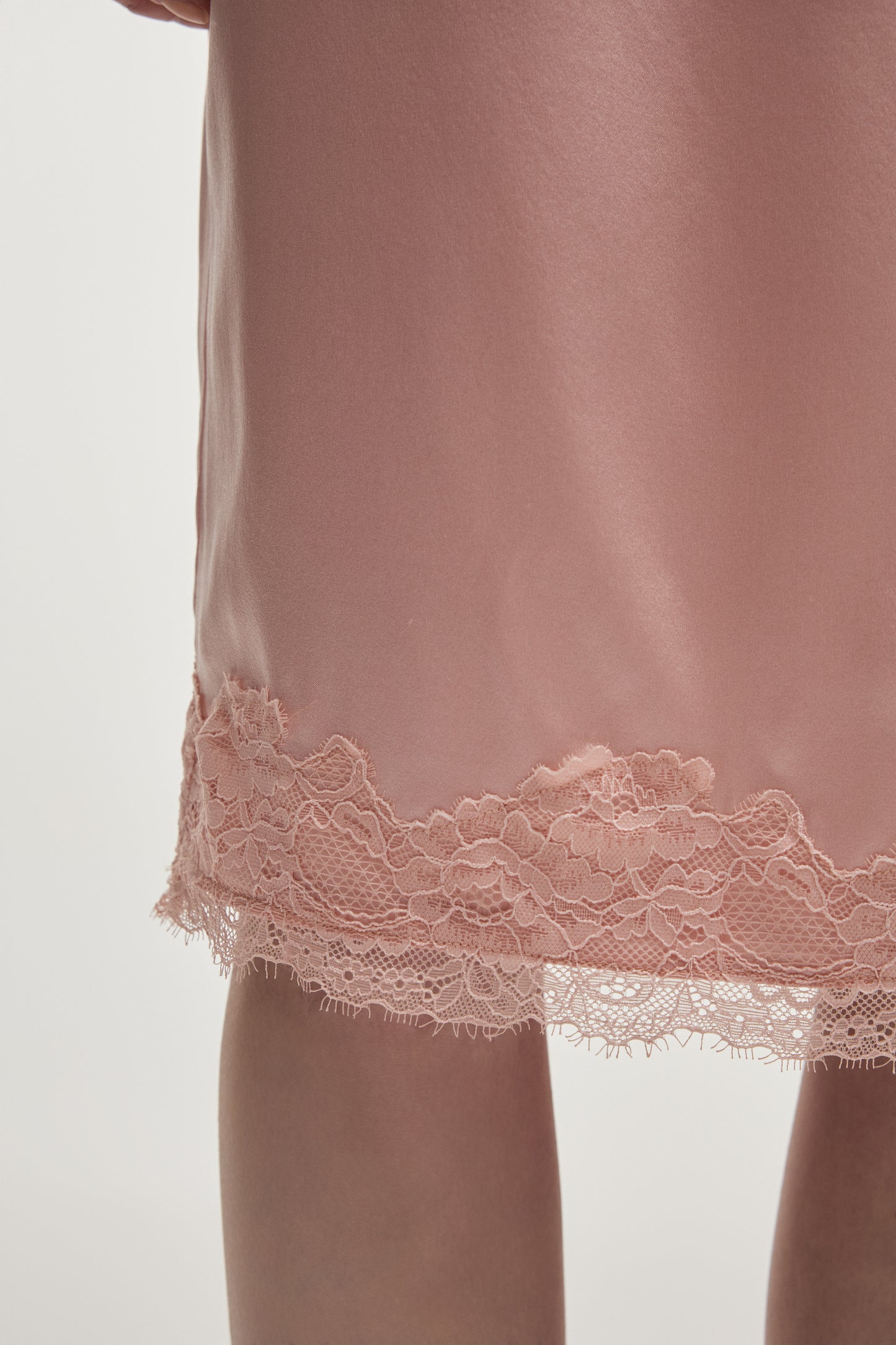 Naia Silk Midi Skirt