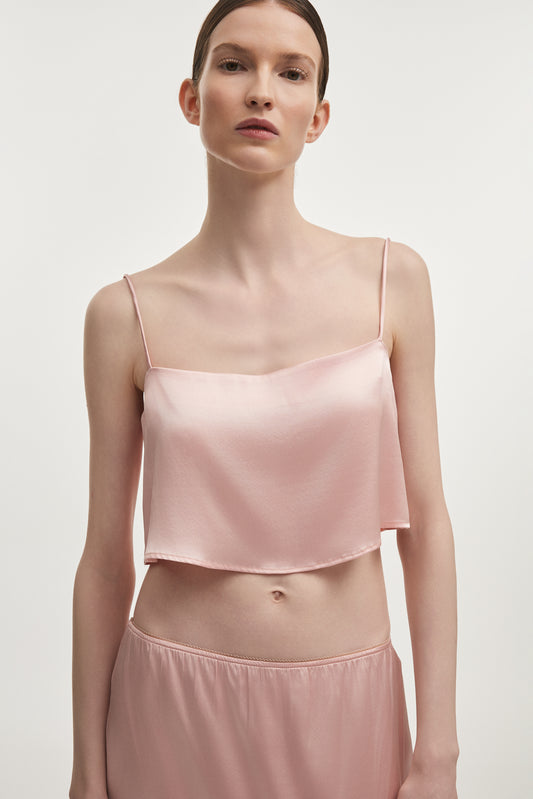 Naia Silk Crop Top
