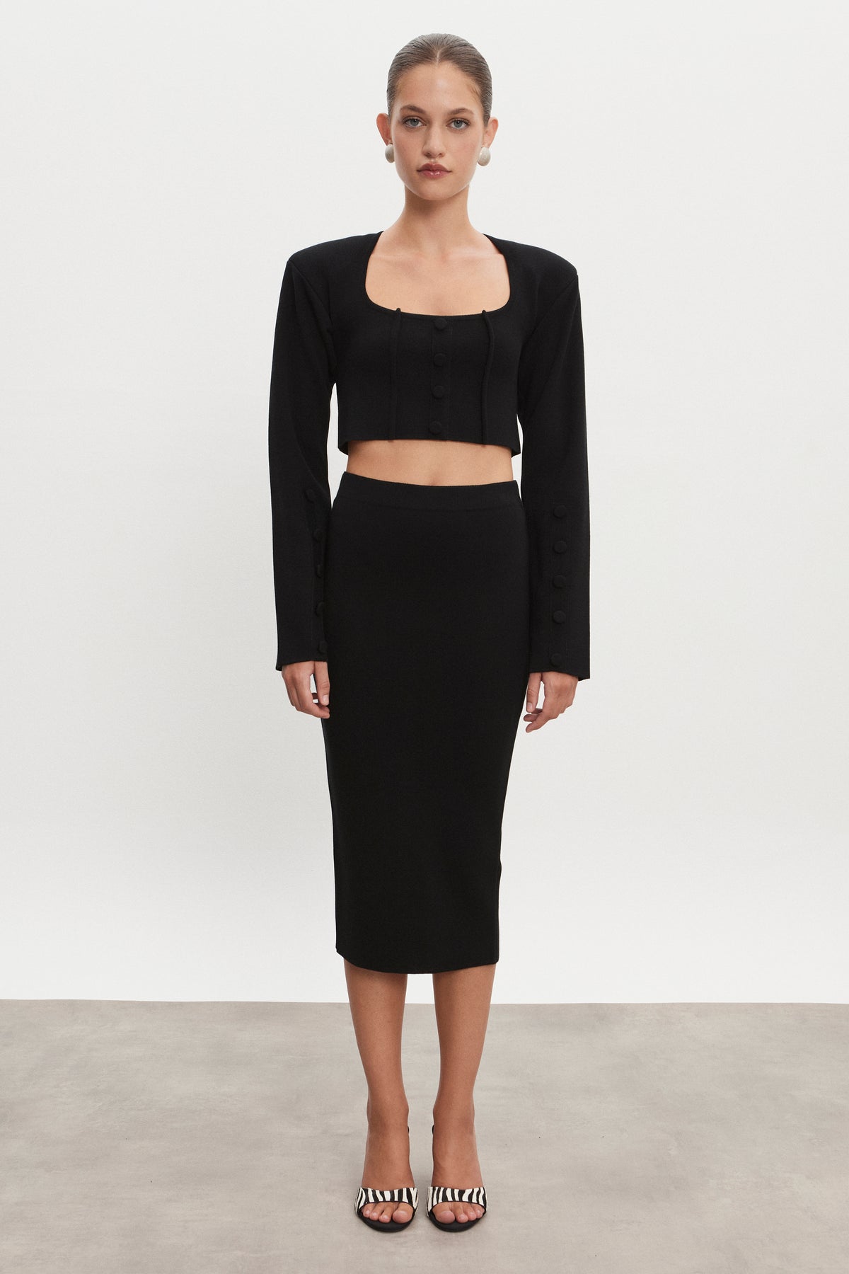 Heaven Knitted Cardigan Top