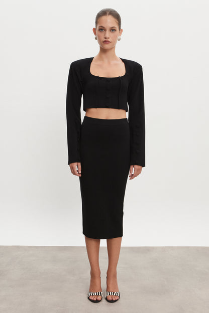 Heaven Knitted Cardigan Top