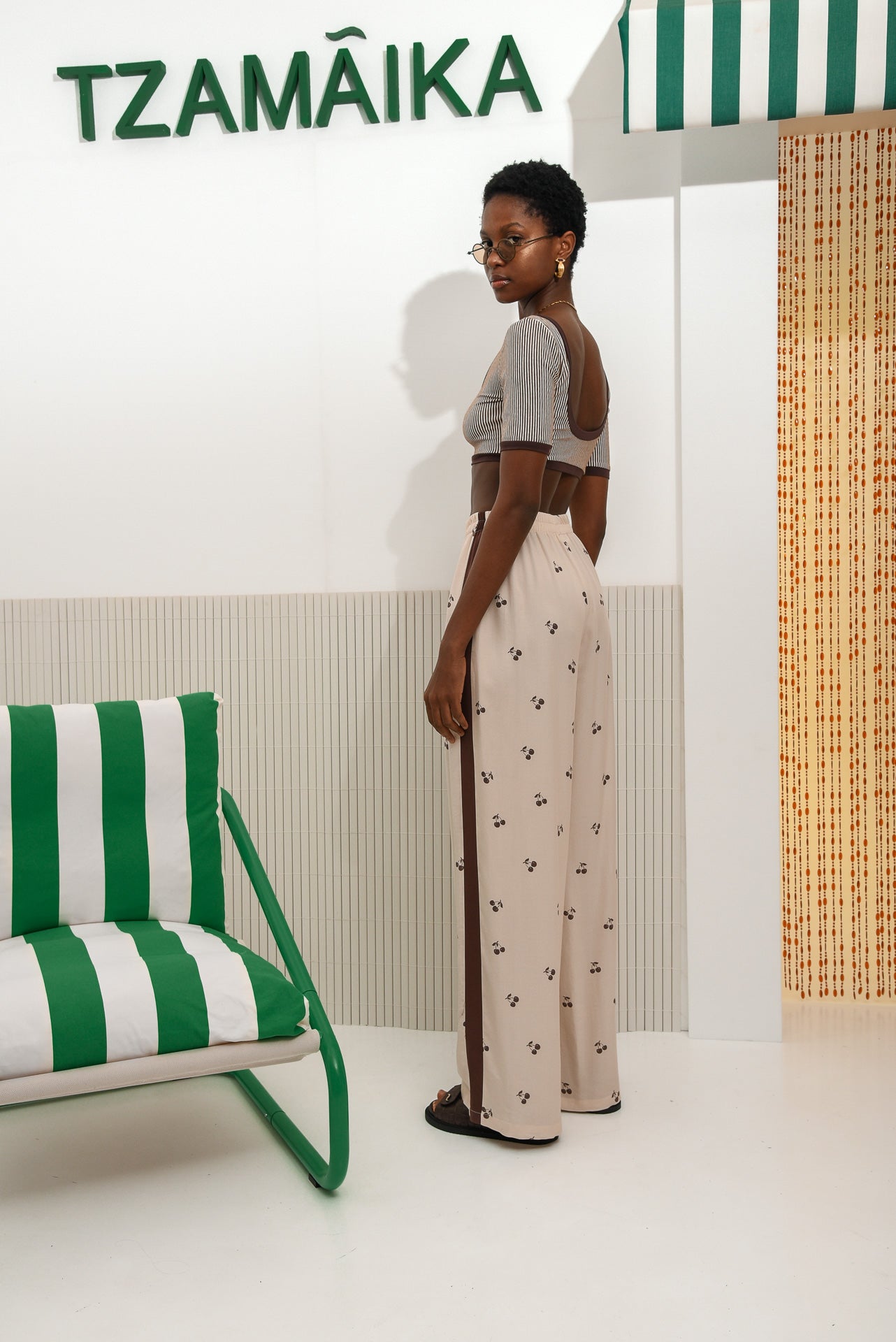 Cherry Island Wide Pants
