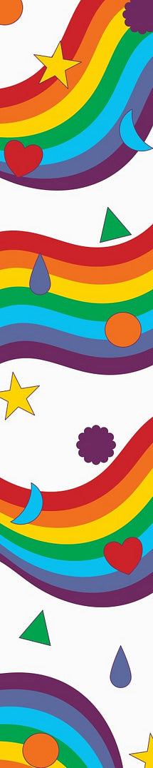 Rainbow scrunchy