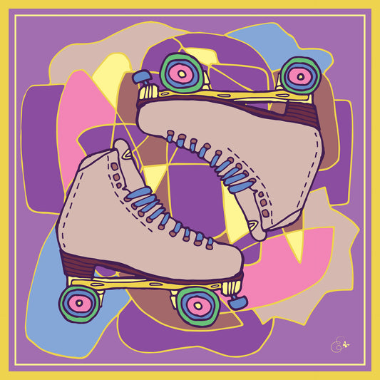 Rollers silk scarf