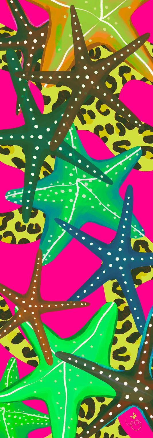 Starfish silk shawl