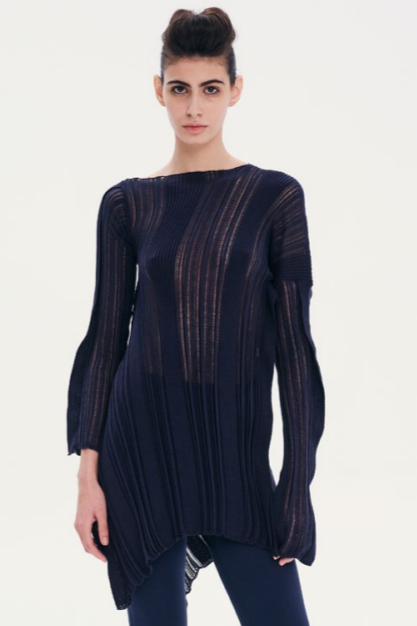 New archetypes Asymetric Knit Top