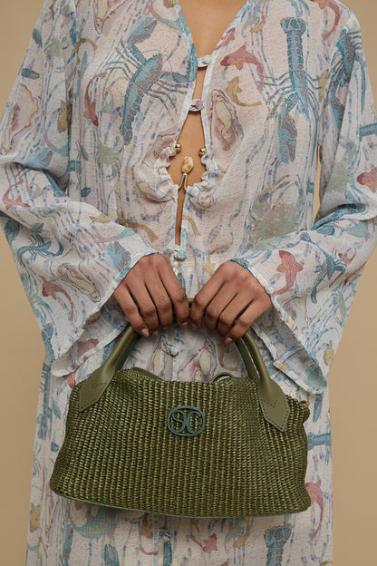 Aelia Straw Mini Bag