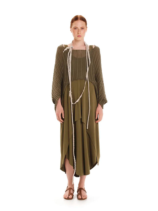 Archetypes Draped Knit Top
