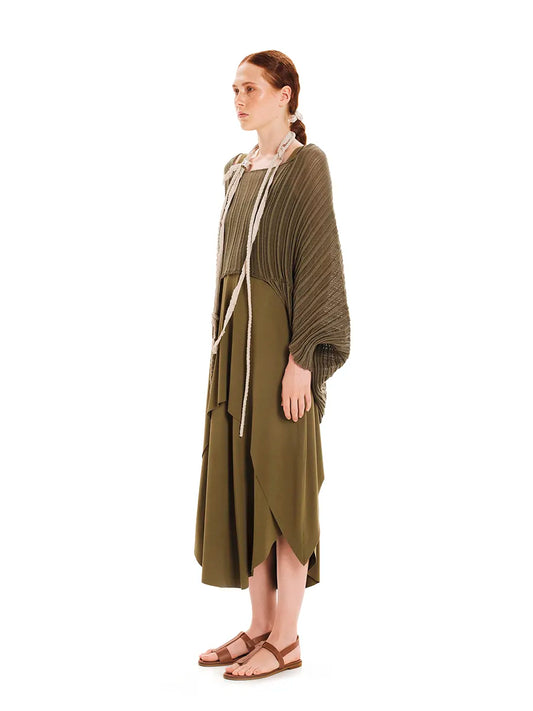 Archetypes Draped Knit Top