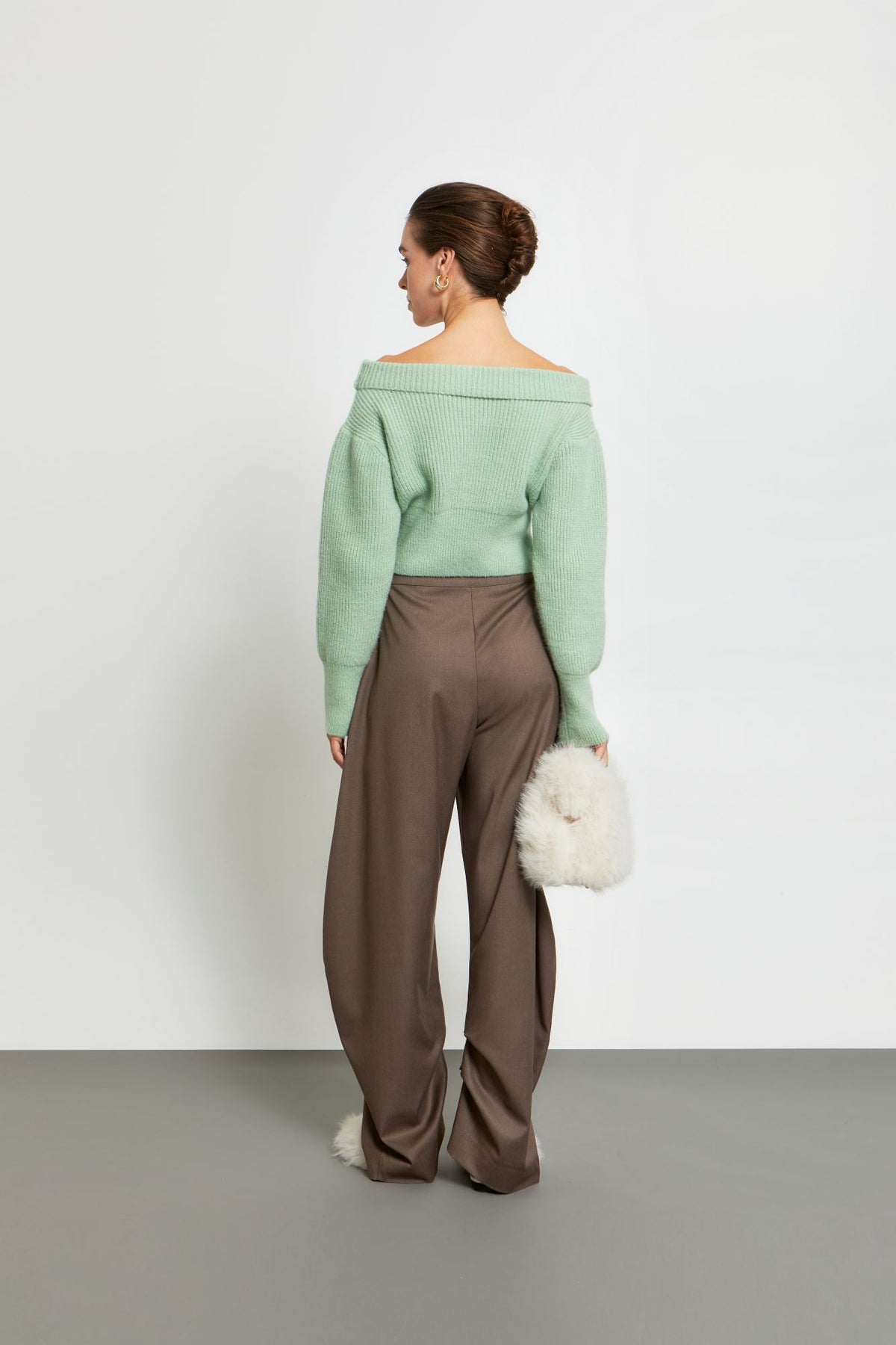 Speaking Softly Crop Sweater