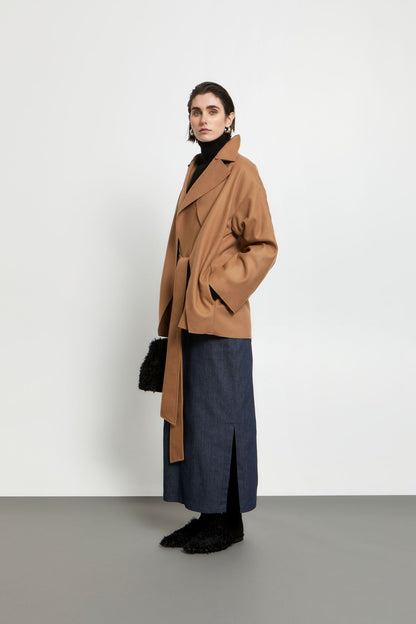 Pure Cashmere Short Coat