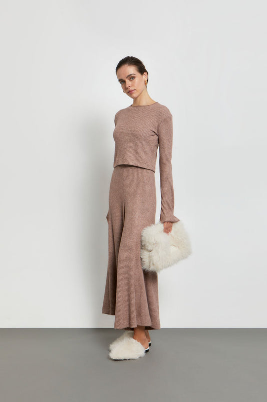 Seductive Softness Crop Trousers