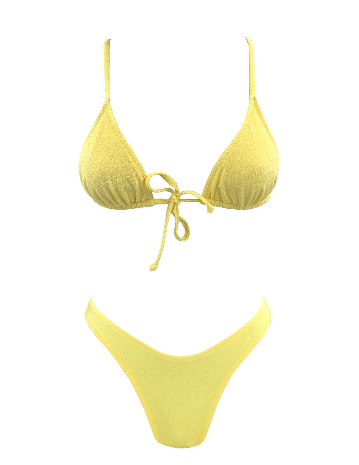 Classic lemon Triangle Bikini