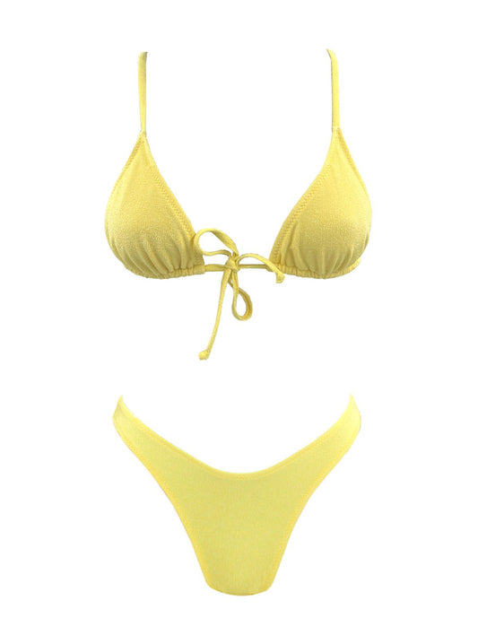 Classic lemon Triangle Bikini