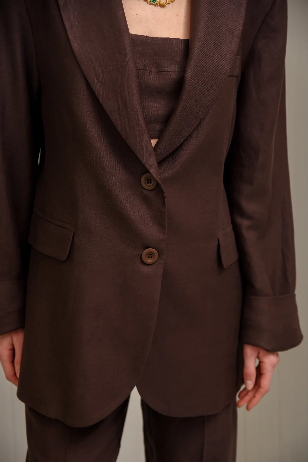 Coconut Milk Blazer
