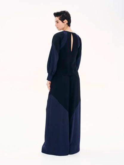 Colour Blocking Trousers