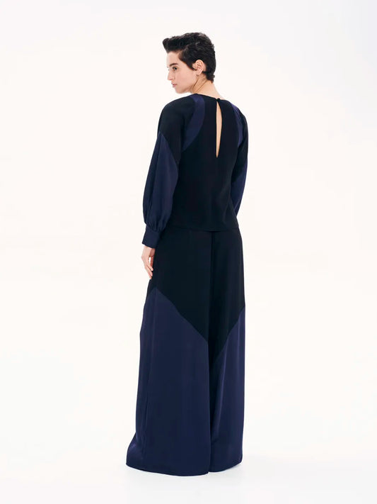 Colour Blocking Trousers