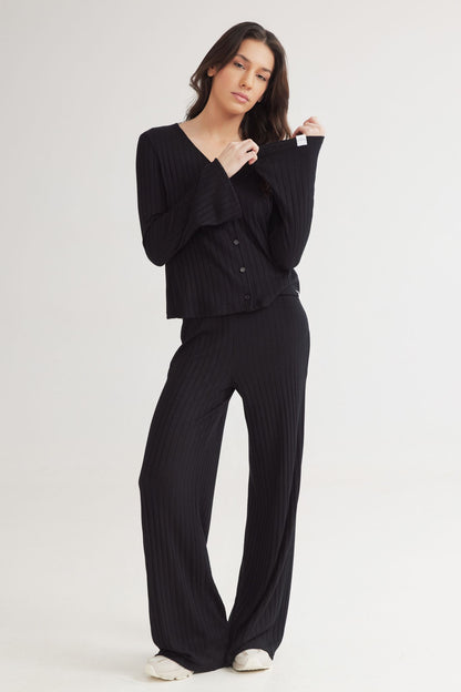 Comfy Long Knit Trousers