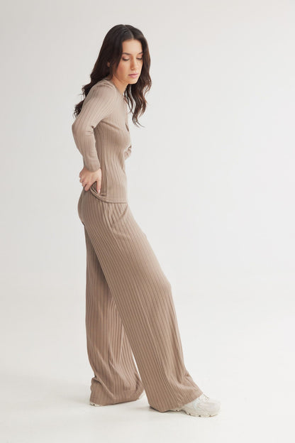 Comfy Long Knit Trousers